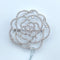 K18WG/K14 Diamond Pen Brooch D1.77 59320