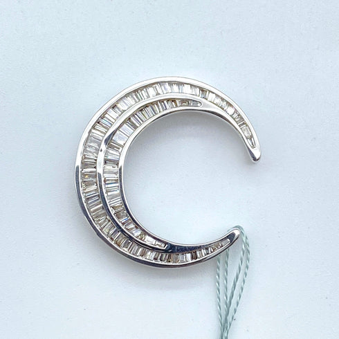 K18WG Diamond Pendant Top D0.72 59206