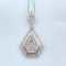 K18WG Diamond Pendant Top D2.00 60129