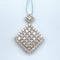 K18WG Diamond Pendant Top D2.0 59244