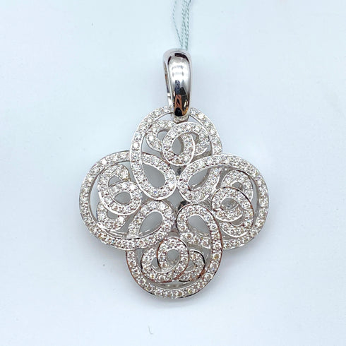 K18 Diamond Pendant Top D2.5 60168