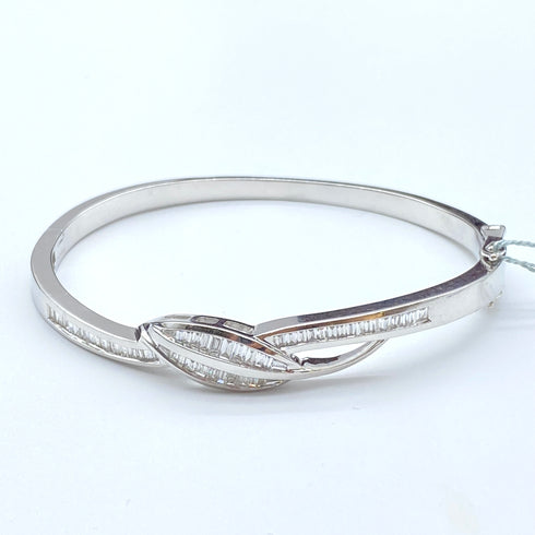 K18WG Diamond Bracelet D1.09 58433