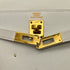 HERMES MINI KELLY 20 WHITE EVERCOLOR STUDS HAND SHOULDER BAG 1994 CIRCLE X GOLD HARDWARE 90259701