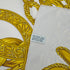 VINTAGE CHANEL COCOMARK FLOWER CHAIN PATTERN GOLD PINK SILK 90321080