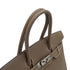 HERMES BIRKIN 30 ETOUPE VEAU EPSOM HAND BAG 2008 SQUARE L PALLADIUM HARDWARE 90332927