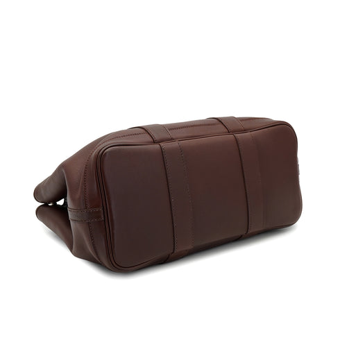 HERMES GARDEN PARTY TWILLY TPM HAVANE VEAU GULLIVER HAND BAG 2006 SQUARE J 90332566
