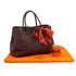 HERMES GARDEN PARTY TWILLY TPM HAVANE VEAU GULLIVER HAND BAG 2006 SQUARE J 90332566