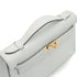 HERMES KELLY POCHETTE SELLIER GRIS PLATINE VEAU SWIFT HAND BAG 2025 K STAMP PERMABRASS GOLD HARDWARE 90333257