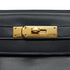 HERMES KELLY 28 RETOURNE BLUE INDIGO BOX CALF HAND BAG 1980 CIRCLE J GOLD HARDWARE 90343978
