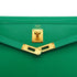 HERMES KELLY ELAN MINT CHEVRE CHAMKILA CLUTCH SHOULDER BAG 2024 W STAMP GOLD HARDWARE 90335038