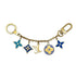 LOUIS VUITTON BAG KEY CHARM CHAIN LV LIVELY GOLD MULTICOLOR M00817 90325321