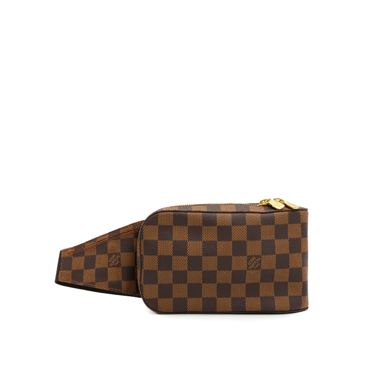 LOUIS VUITTON DAMIER GERONIMOS CROSSBODY BAG EBENE BROWN N51994