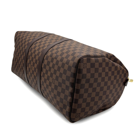 LOUIS VUITTON DAMIER KEEPALL 50 LUGGAGE EBENE N41427 90312609