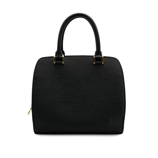 LOUIS VUITTON EPI PONT NEUF HAND BAG LEATHER NOIR M52052 90312599