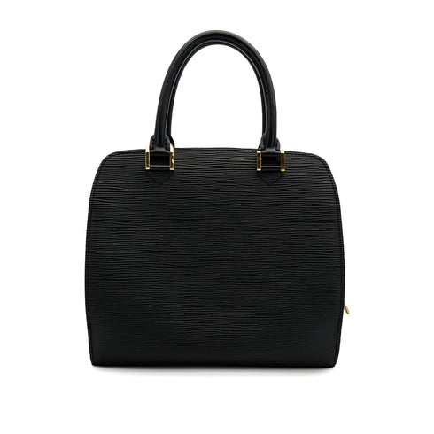 LOUIS VUITTON EPI PONT NEUF HAND BAG LEATHER NOIR M52052 90312599
