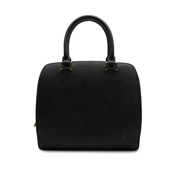 LOUIS VUITTON EPI PONT NEUF HAND BAG NOIR LEATHER M52053 90311984