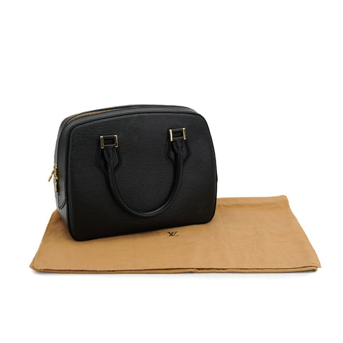 LOUIS VUITTON EPI SABLONS HAND BAG NOIR LEATHER M52042 90326771