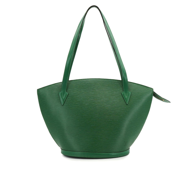 LOUIS VUITTON EPI SAINT JACQUES HAND BAG BORNEO GREEN LEATHER M52274 90326660