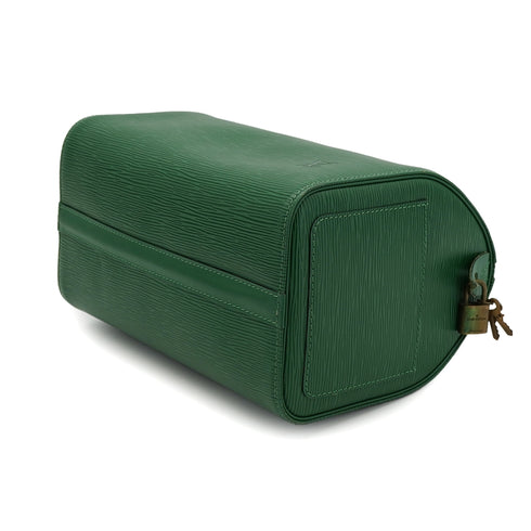 LOUIS VUITTON EPI SPEEDY 30 HAND BAG BORNEO GREEN LEATHER M43004 90326655