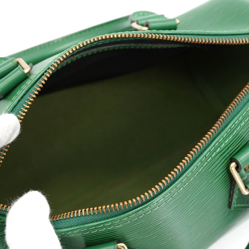 LOUIS VUITTON EPI SPEEDY 30 HAND BAG BORNEO GREEN LEATHER M43004 90326655