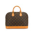 LOUIS VUITTON MONOGRAM ALMA HAND BAG BROWN MONOGRAM CANVAS M51130 90327602