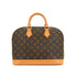 LOUIS VUITTON MONOGRAM ALMA HAND BAG BROWN MONOGRAM CANVAS M51130 90327602