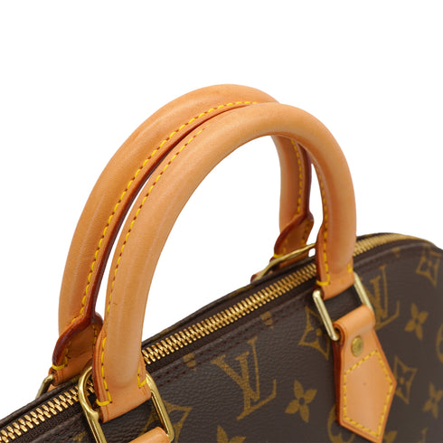 LOUIS VUITTON MONOGRAM ALMA HAND BAG BROWN MONOGRAM CANVAS M51130 90327602