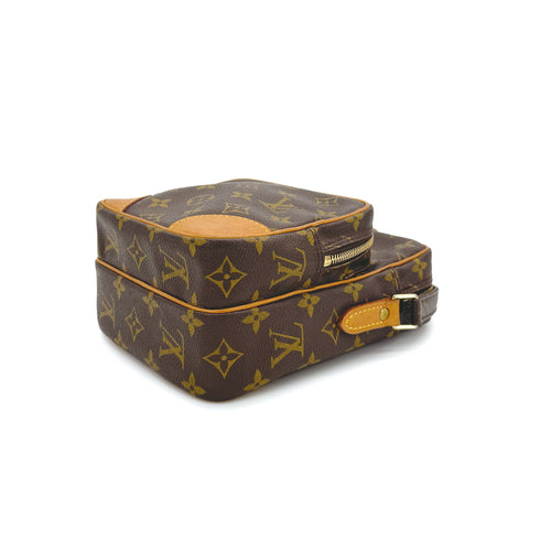 LOUIS VUITTON MONOGRAM AMAZONE SHOULDER BAG BROWN M45236 90312563