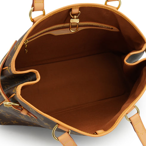 LOUIS VUITTON MONOGRAM BATIGNOLLES HORIZONTAL TOTE BAG BROWN M51154 90327304