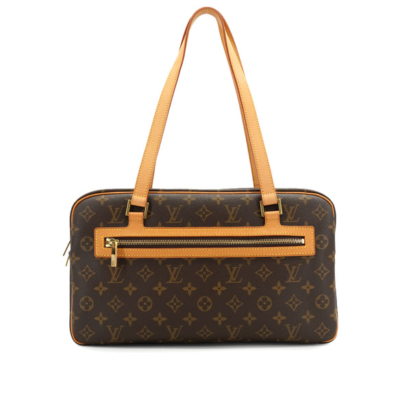 LOUIS VUITTON MONOGRAM CITE GM SHOULDER BAG BROWN M51181 90326662