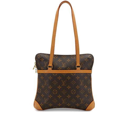 LOUIS VUITTON MONOGRAM COUSSIN GM SHOULDER BAG BROWN M51141 90327875