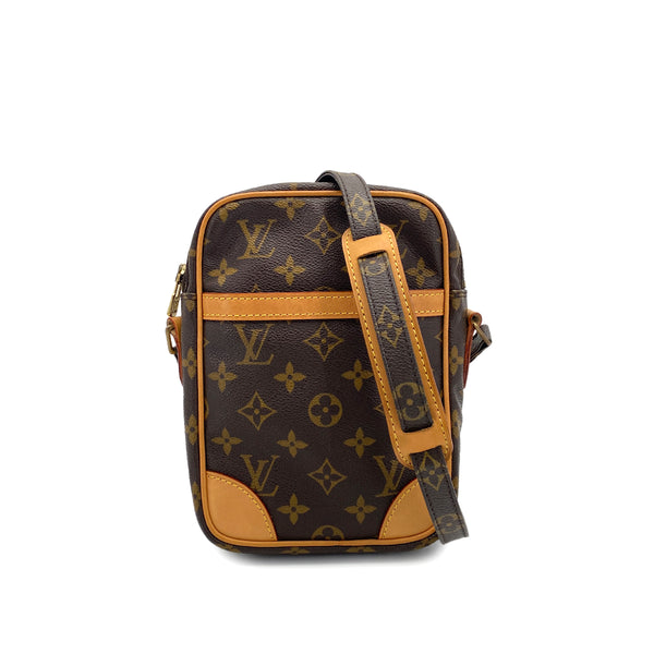 LOUIS VUITTON MONOGRAM DANUBE SHOULDER BAG BROWN M45266 90313864