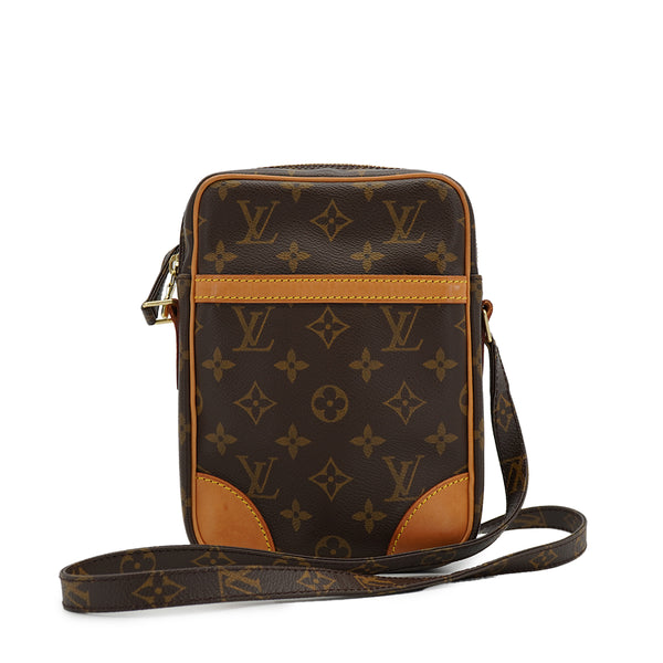 LOUIS VUITTON MONOGRAM DANUBE SHOULDER BAG BROWN M45266 90328112