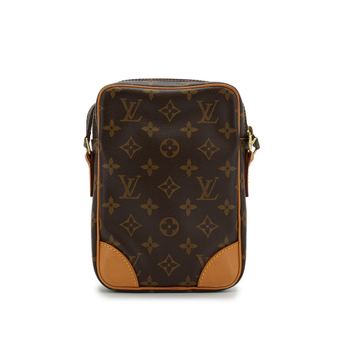LOUIS VUITTON MONOGRAM DANUBE SHOULDER BAG BROWN M45266 90328112