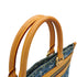 LOUIS VUITTON MONOGRAM DENIM FLAT SHOPPER TOTE BAG CANVAS BLUE M95018 90328697