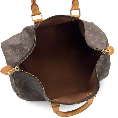 LOUIS VUITTON MONOGRAM KEEPALL 45 LUGGAGE BROWN M41428 90312612