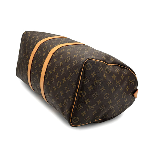 LOUIS VUITTON MONOGRAM KEEPALL 45 LUGGAGE BROWN M41428 90325317
