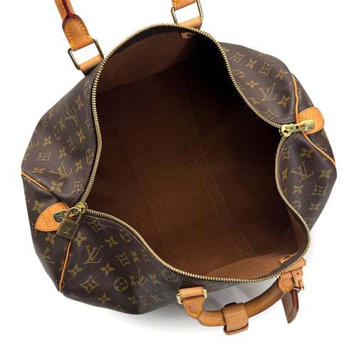 LOUIS VUITTON MONOGRAM KEEPALL 45 LUGGAGE BROWN M41428 90325317