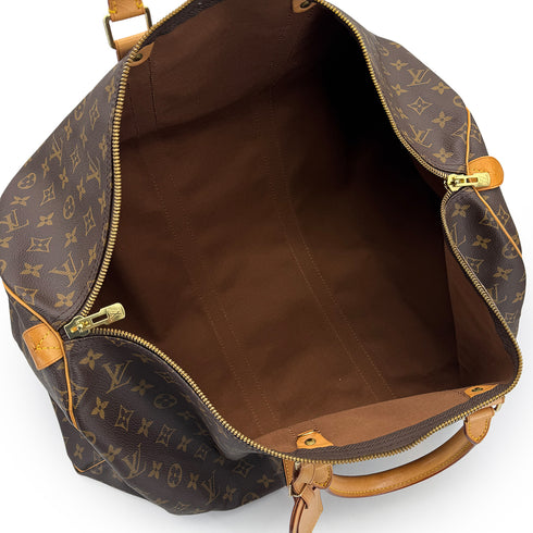 LOUIS VUITTON MONOGRAM KEEPALL 45 LUGGAGE BROWN M41428 90324137
