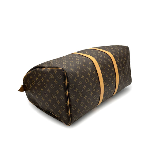 LOUIS VUITTON MONOGRAM KEEPALL 50 LUGGAGE BROWN M41426 90324138