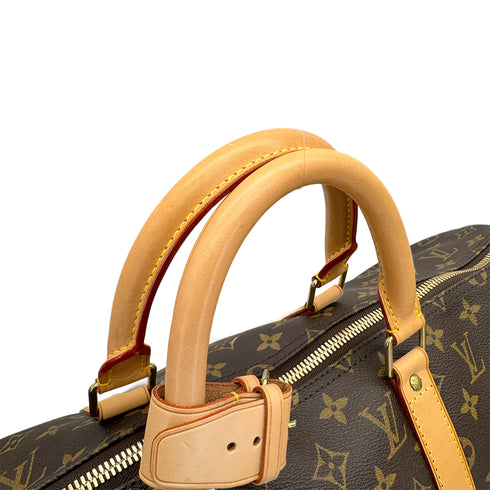 LOUIS VUITTON MONOGRAM KEEPALL 50 LUGGAGE BROWN M41426 90324138