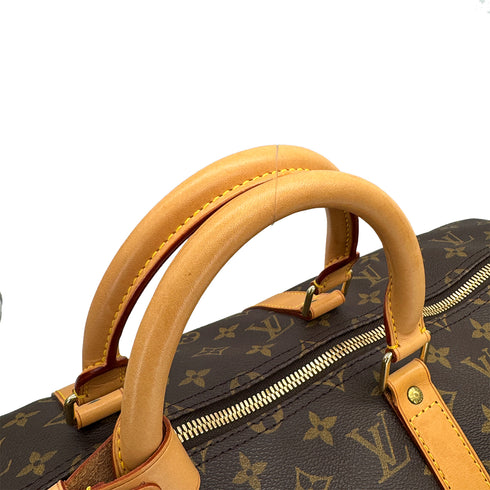 LOUIS VUITTON MONOGRAM KEEPALL 50 LUGGAGE BROWN M41426 90325325
