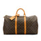 LOUIS VUITTON MONOGRAM KEEPALL 50 LUGGAGE BROWN M41426 90327620