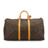 LOUIS VUITTON MONOGRAM KEEPALL 55 LUGGAGE BROWN M41424 90327886
