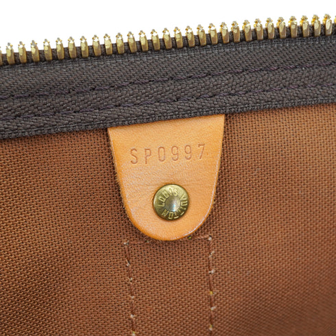 LOUIS VUITTON MONOGRAM KEEPALL 55 LUGGAGE BROWN M41424 90327886