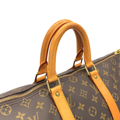 LOUIS VUITTON MONOGRAM KEEPALL BANDOULIERE 45 LUGGAGE BROWN M41418 90320187