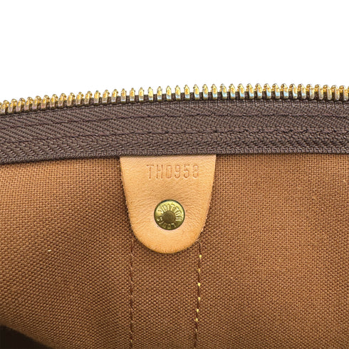 LOUIS VUITTON MONOGRAM KEEPALL BANDOULIERE 55 LUGGAGE BROWN M41414 90312566