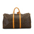 LOUIS VUITTON MONOGRAM KEEPALL BANDOULIERE 55 LUGGAGE BROWN M41414 90327887