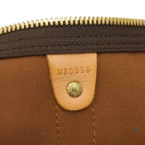 LOUIS VUITTON MONOGRAM KEEPALL BANDOULIERE 60 LUGGAGE BROWN M41412 90327867