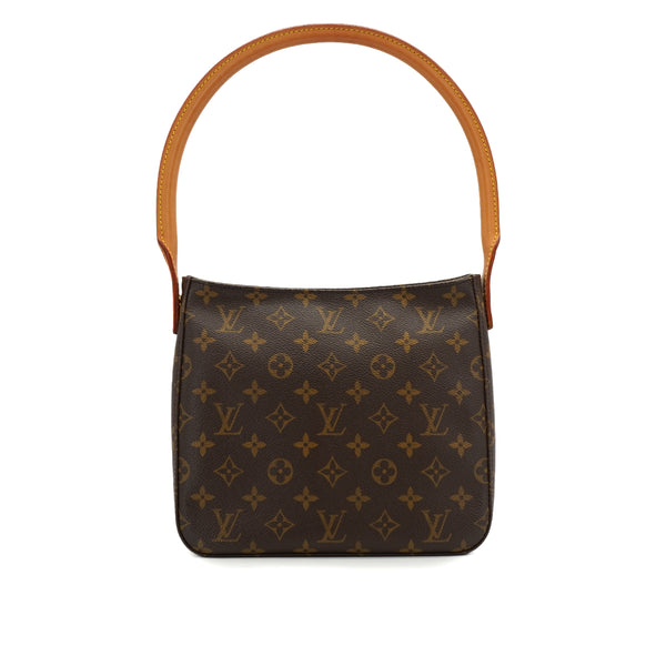 LOUIS VUITTON MONOGRAM LOOPING MM SHOULDER BAG BROWN M51146 90327603